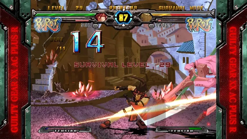 GUILTY GEAR XX ACCENT CORE PLUS R — Ekran görüntüleri