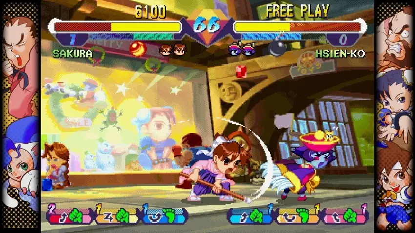 Capcom Fighting Collection — Screenshots