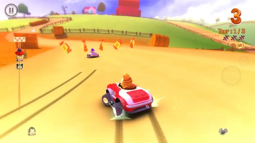 Garfield Kart — Ekran görüntüleri