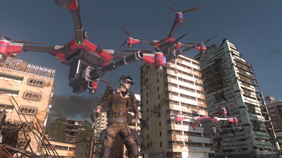 EARTH DEFENSE FORCE 6 — Ekran görüntüleri