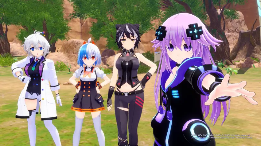 Neptunia Game Maker R:Evolution — لقطات الشاشة