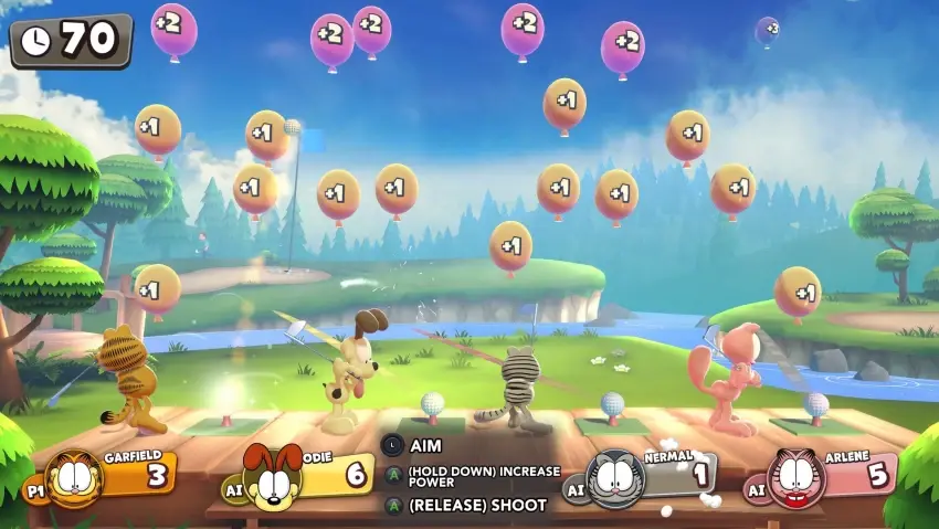 Garfield Lasagna Party — Screenshots