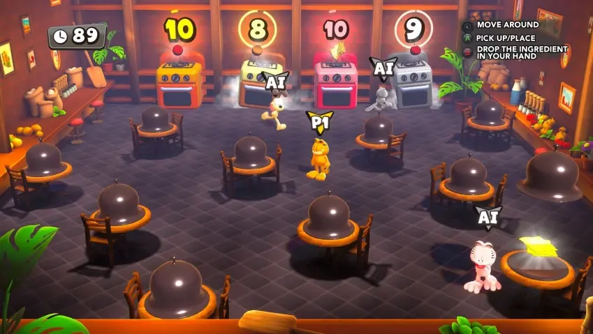 Garfield Lasagna Party — Screenshots