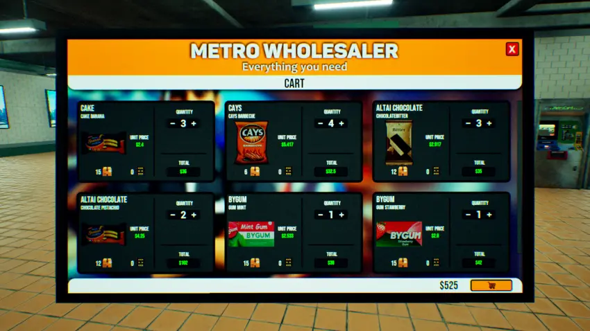 Metro Mini Market Simulator — تصاویر