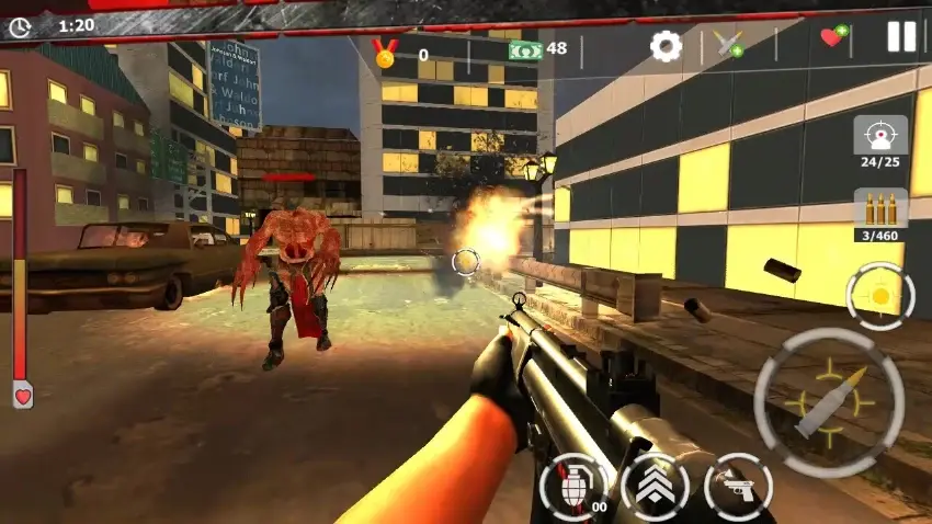 Zombie Survivor: Undead City Attack — لقطات الشاشة