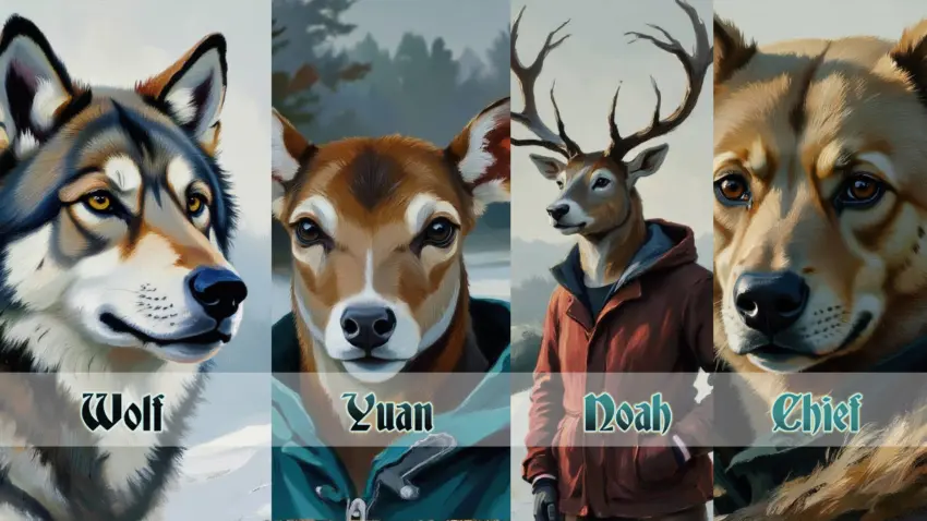 US Visual Novel — Ekran görüntüleri