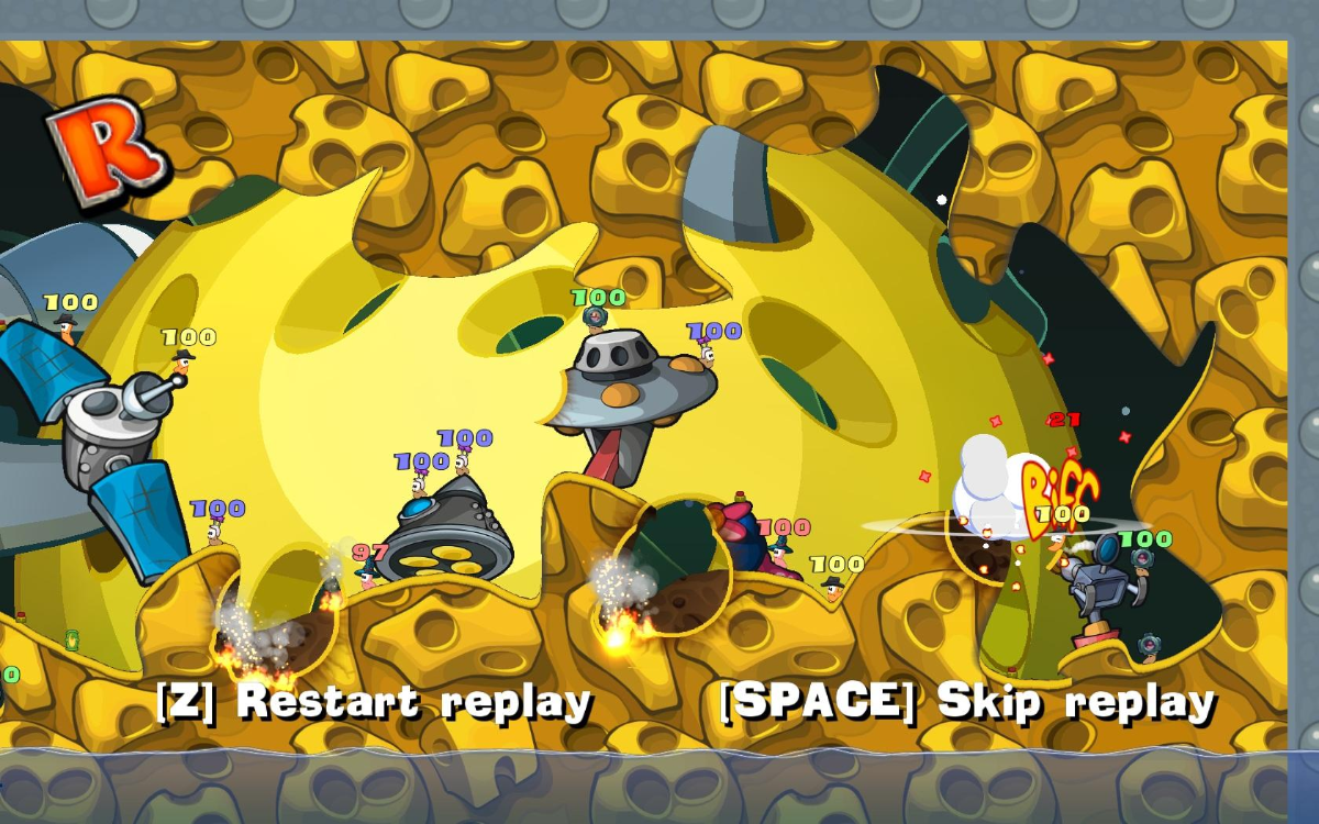 Worms Reloaded — Ekran görüntüleri