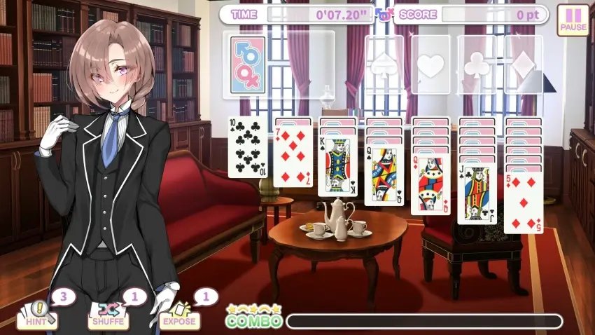 Otoko Cross: Pretty Boys Klondike Solitaire — Screenshots