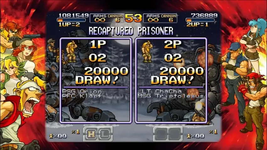METAL SLUG XX — Screenshots