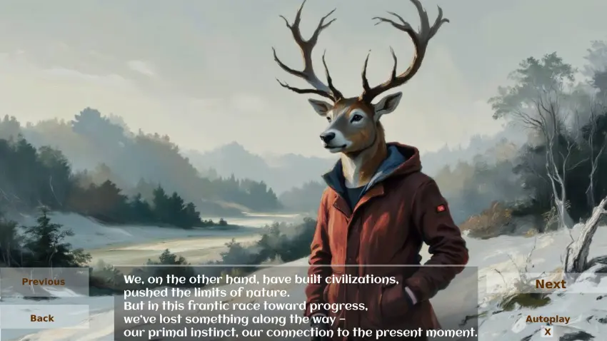 US Visual Novel — Ekran görüntüleri