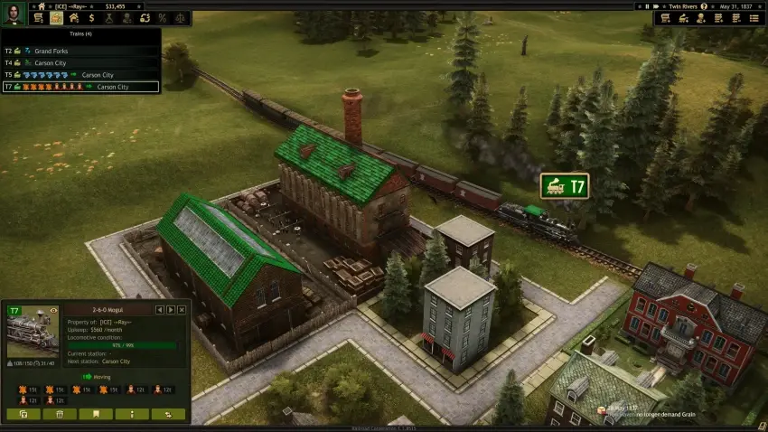 Railroad Corporation — Screenshots