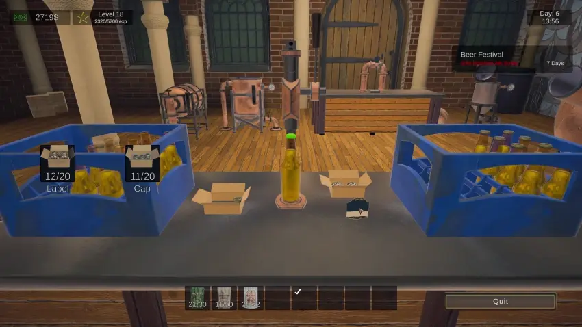 Beer Manufacture Simulator — Screenshots