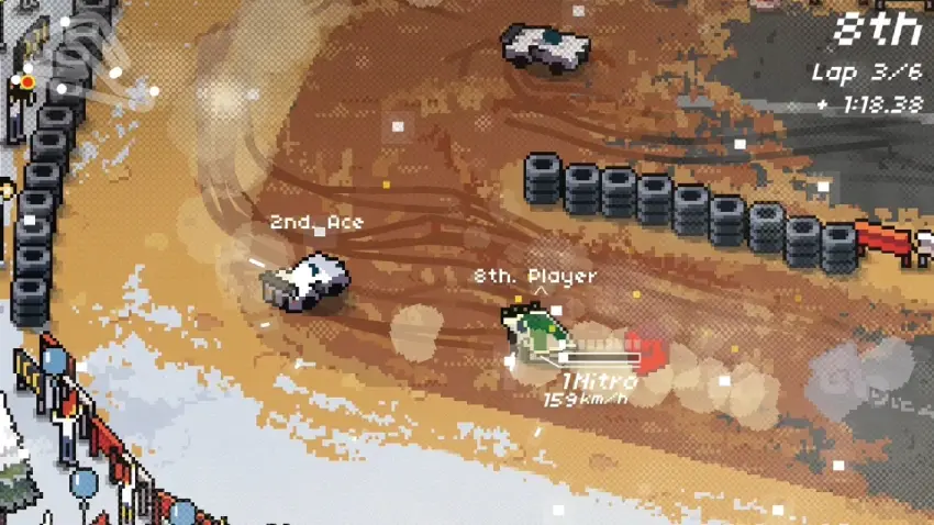 Super Pixel Racers — Ekran görüntüleri