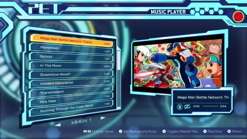 Mega Man Battle Network Legacy Collection Vol. 1 — Ekran görüntüleri