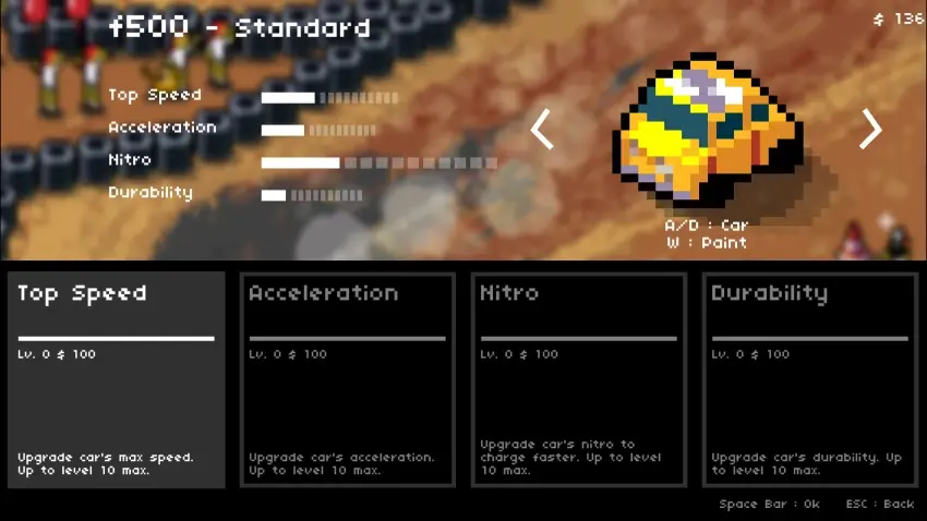 Super Pixel Racers — Ekran görüntüleri