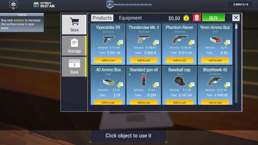 Gun Center Simulator — وێنەکان