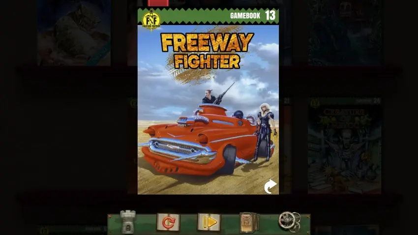 Freeway Fighter (Fighting Fantasy Classics) — Screenshots