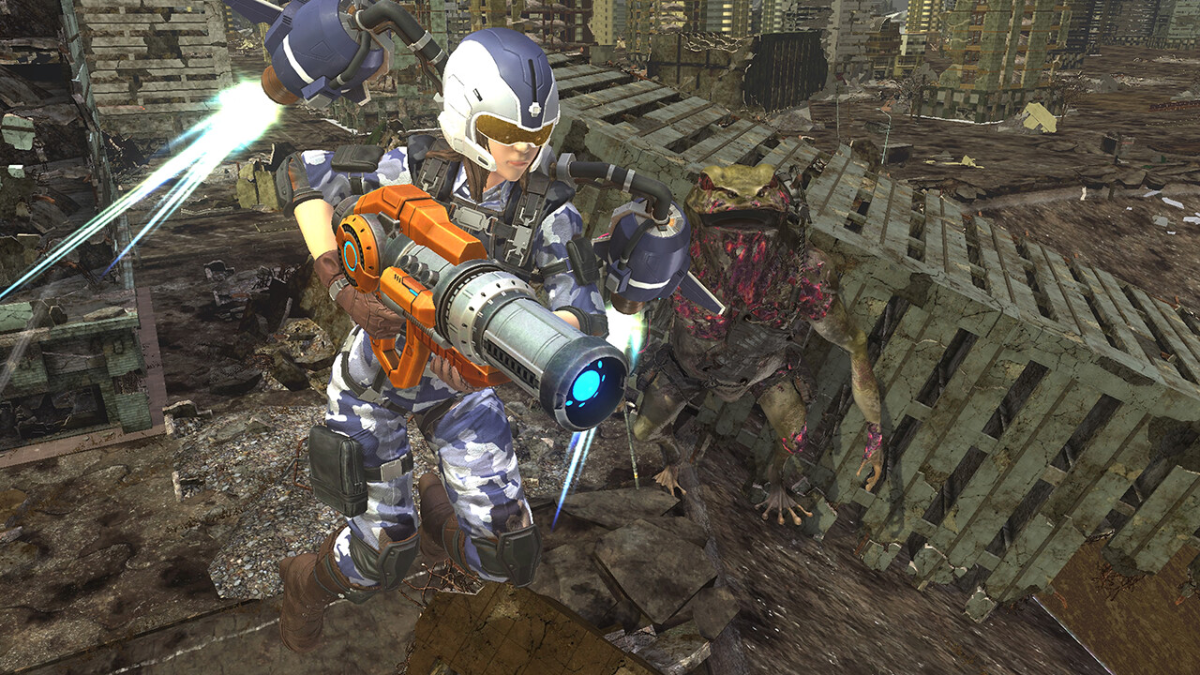EARTH DEFENSE FORCE 6 — Ekran görüntüleri