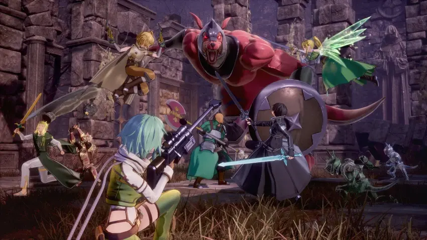 SWORD ART ONLINE Fractured Daydream — لقطات الشاشة