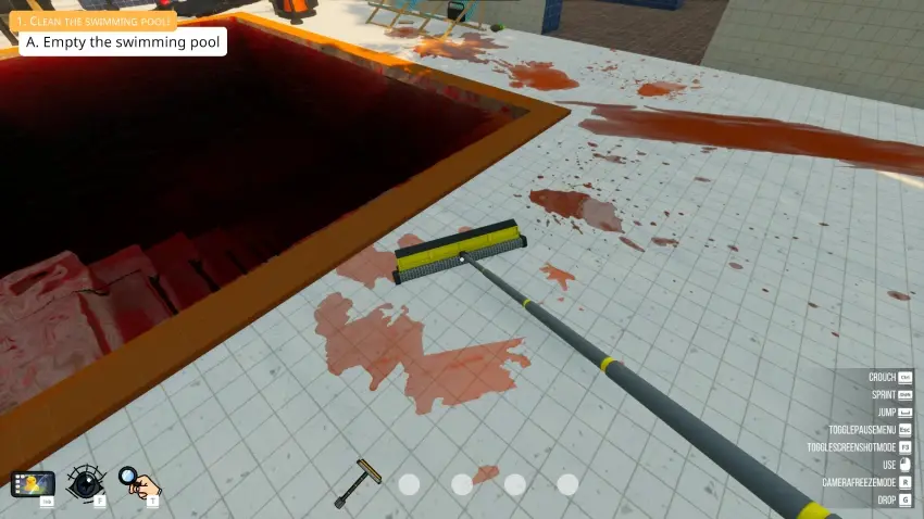 Pool Cleaning Simulator — وێنەکان