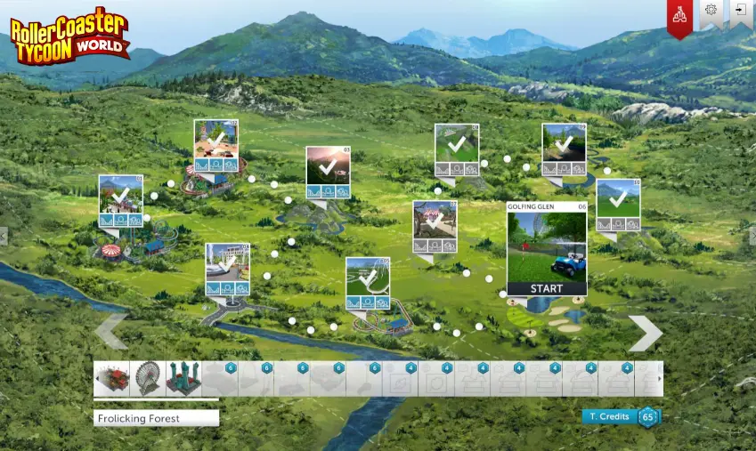 RollerCoaster Tycoon World™ — وێنەکان