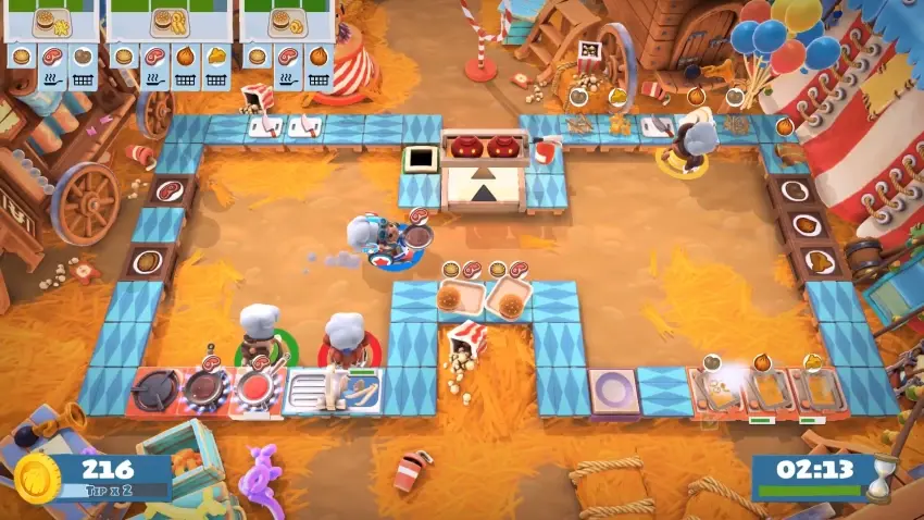 Overcooked! 2 - Carnival of Chaos — لقطات الشاشة