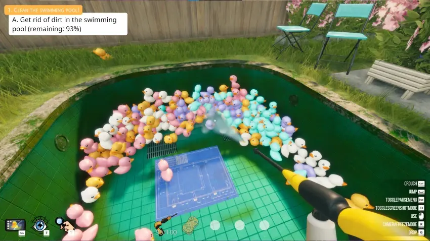 Pool Cleaning Simulator — وێنەکان