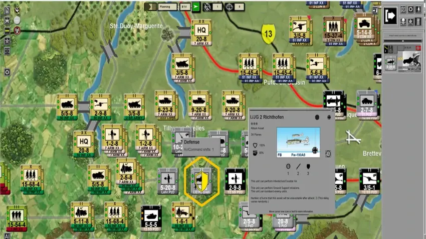 WEGO World War II: Overlord — Screenshots