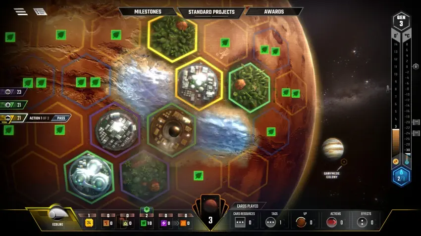Terraforming Mars — لقطات الشاشة