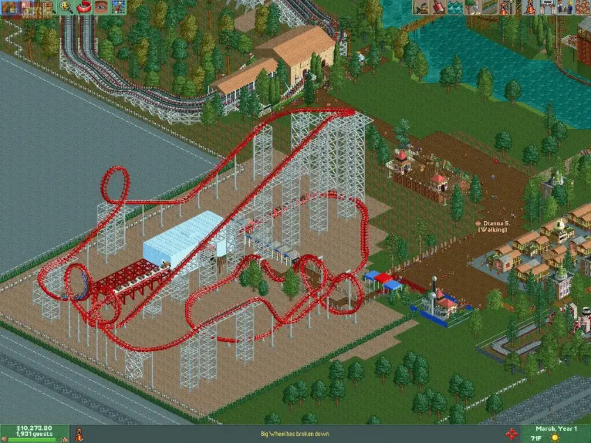 RollerCoaster Tycoon® 2: Triple Thrill Pack — لقطات الشاشة