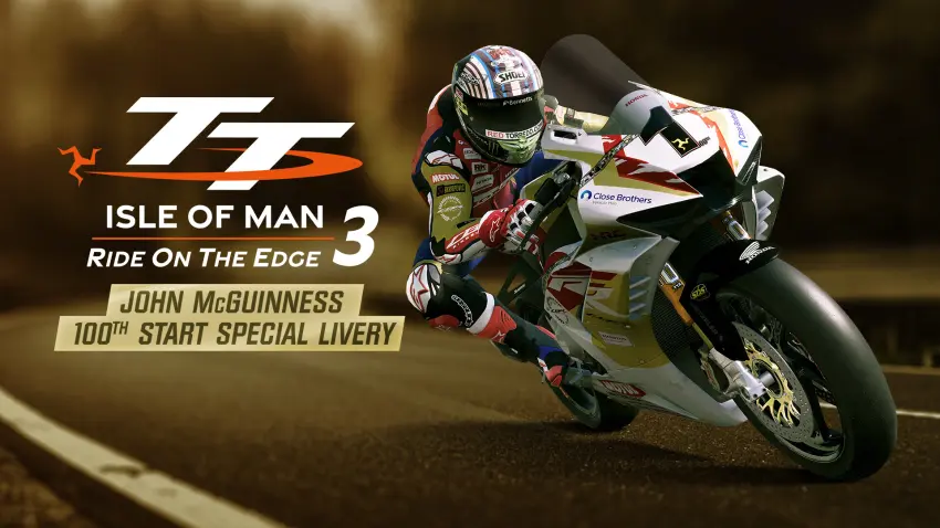 TT Isle Of Man 3 - John McGuinness 100th Start Special Livery — لقطات الشاشة