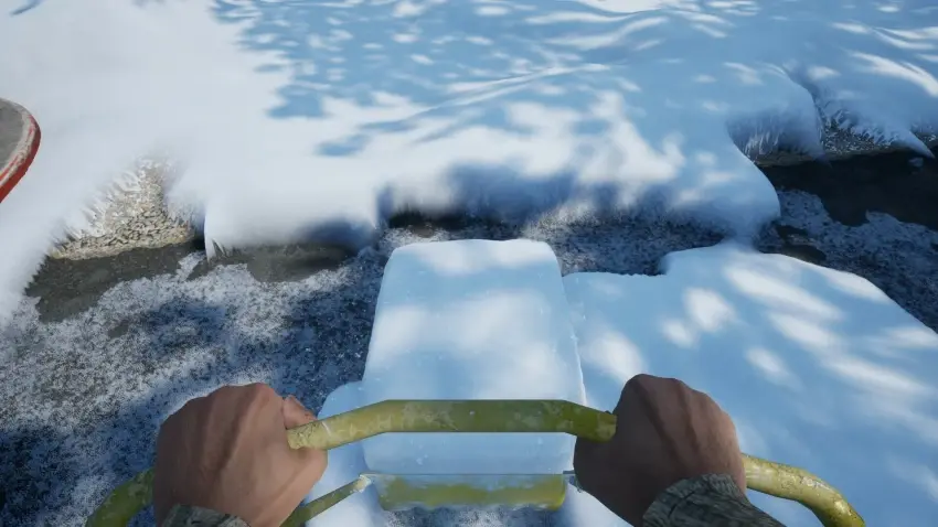 Snow Plowing Simulator — لقطات الشاشة