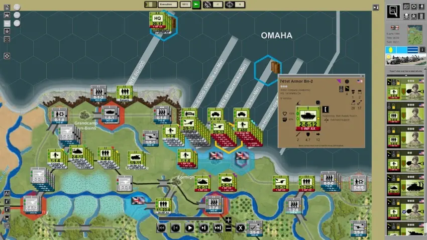 WEGO World War II: Overlord — Screenshots