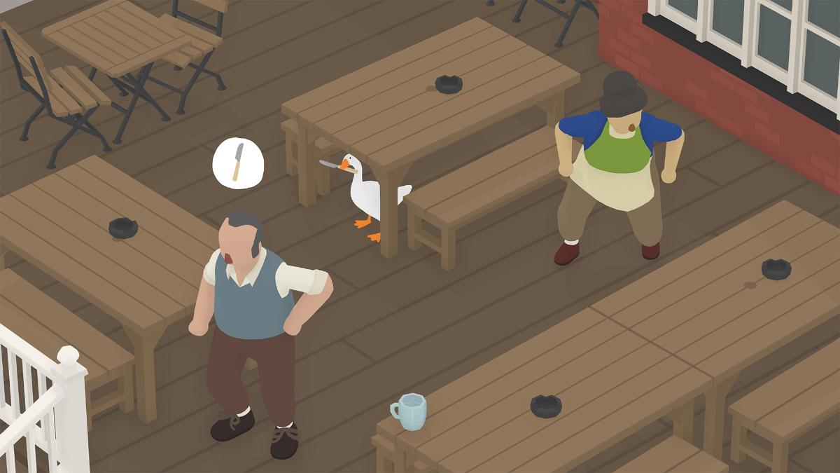 Untitled Goose Game — Screenshots