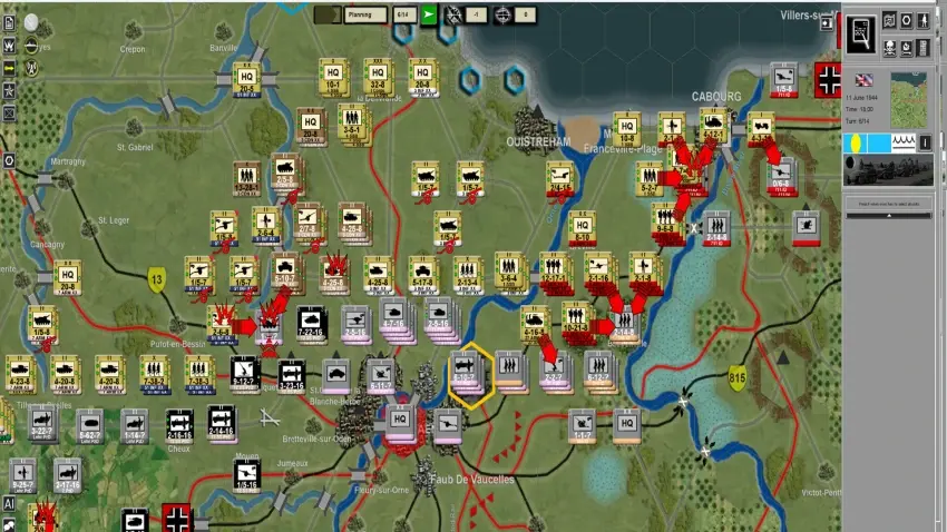 WEGO World War II: Overlord — Screenshots