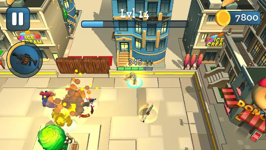 Rogue City: Casual Top Down Shooter — تصاویر