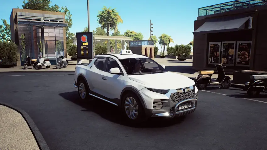 Taxi Life: A City Driving Simulator - Delivery Driver — لقطات الشاشة
