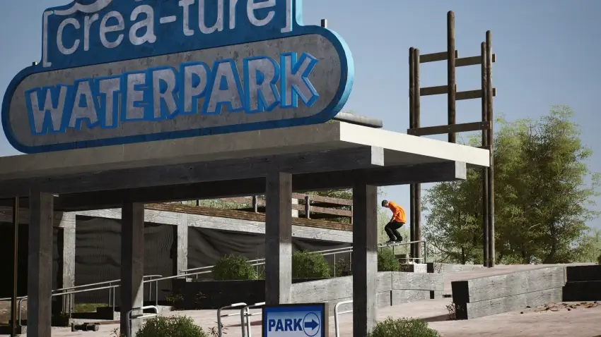 Session: Skate Sim Waterpark & Chris Cole — لقطات الشاشة