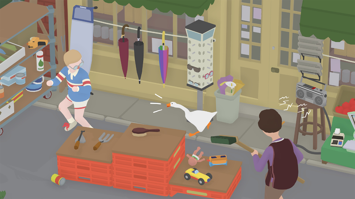 Untitled Goose Game — Screenshots