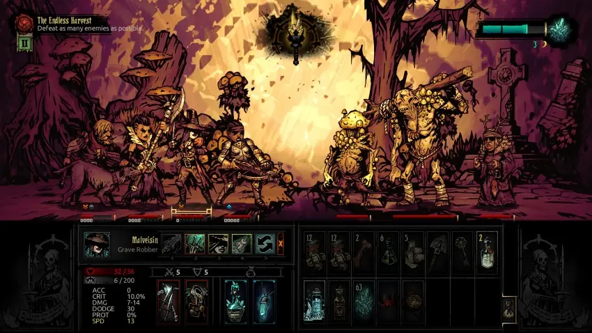 Darkest Dungeon®: The Color Of Madness — لقطات الشاشة
