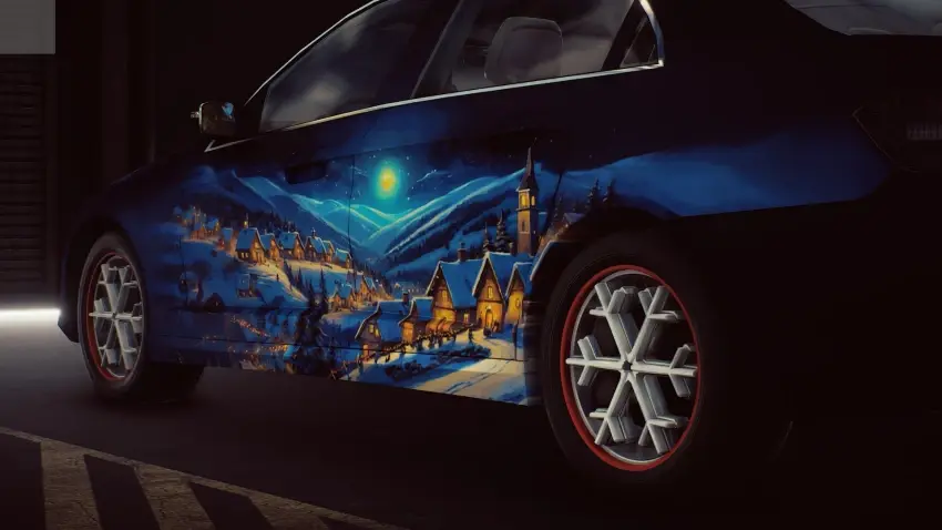 Taxi Life: A City Driving Simulator - Christmas Cosmetic Pack — لقطات الشاشة