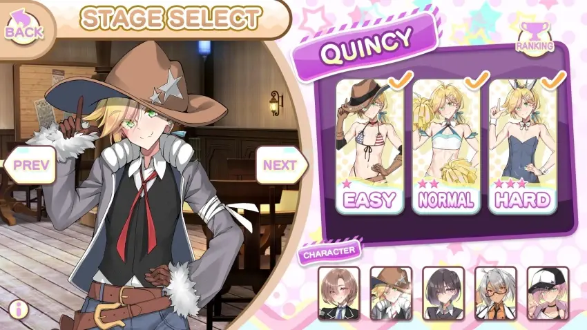 Otoko Cross: Pretty Boys Klondike Solitaire — Screenshots