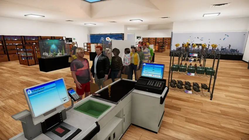 Aquatic Store Simulator — Ekran görüntüleri