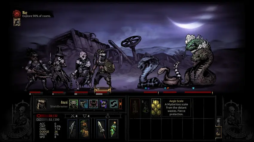 Darkest Dungeon®: The Shieldbreaker — لقطات الشاشة