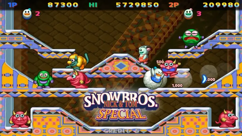 SNOW BROS. SPECIAL: ANNIVERSARY EDITION — لقطات الشاشة