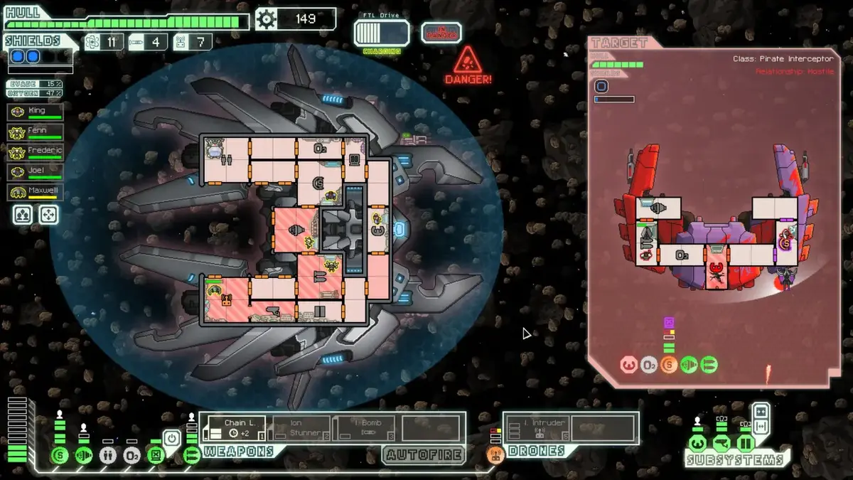 FTL: Faster Than Light — لقطات الشاشة