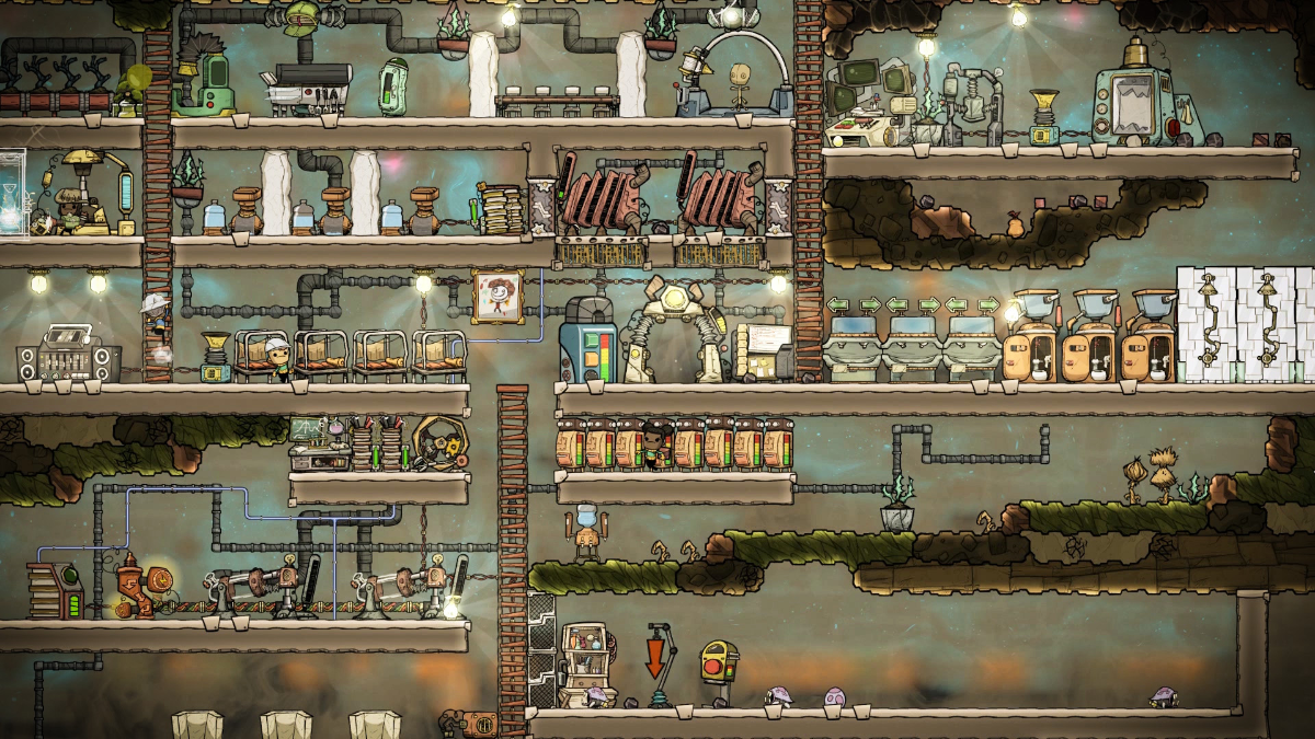Oxygen Not Included — لقطات الشاشة
