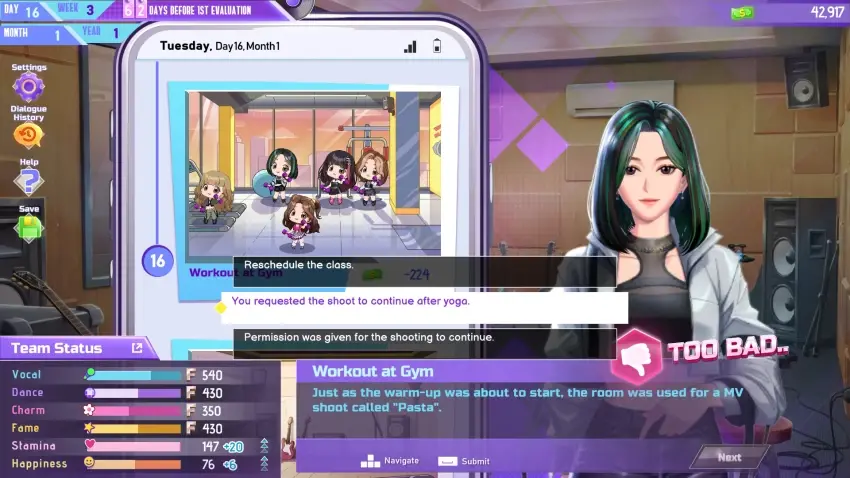 K-pop Idol Stories: Road to Debut — لقطات الشاشة