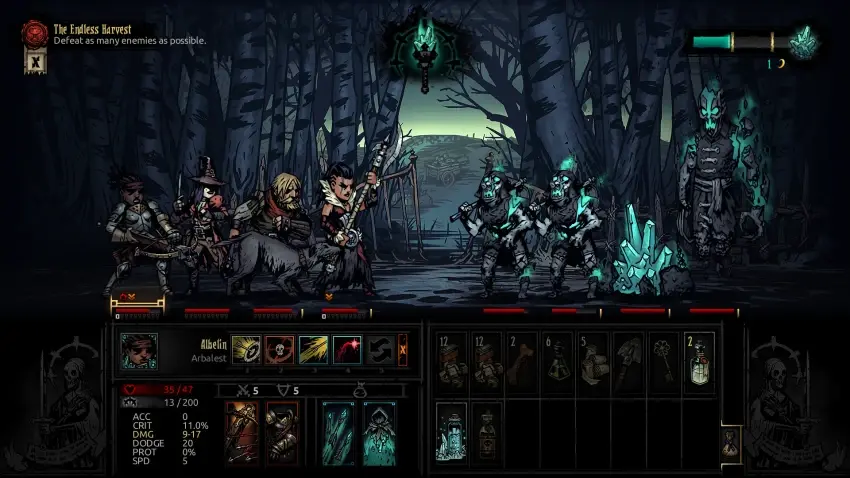 Darkest Dungeon®: The Color Of Madness — لقطات الشاشة