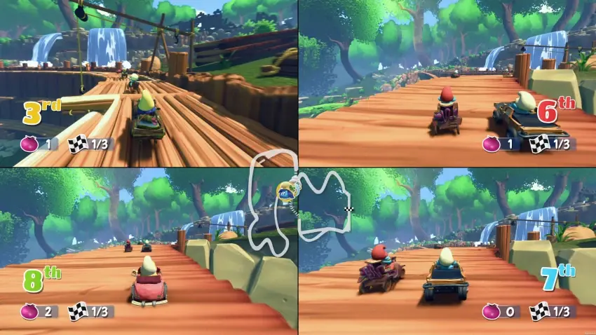 Smurfs Kart — Ekran görüntüleri